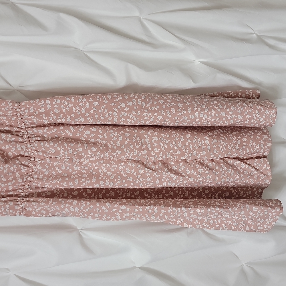 SheIn women pink floral dress size small - Picture 3 of 8